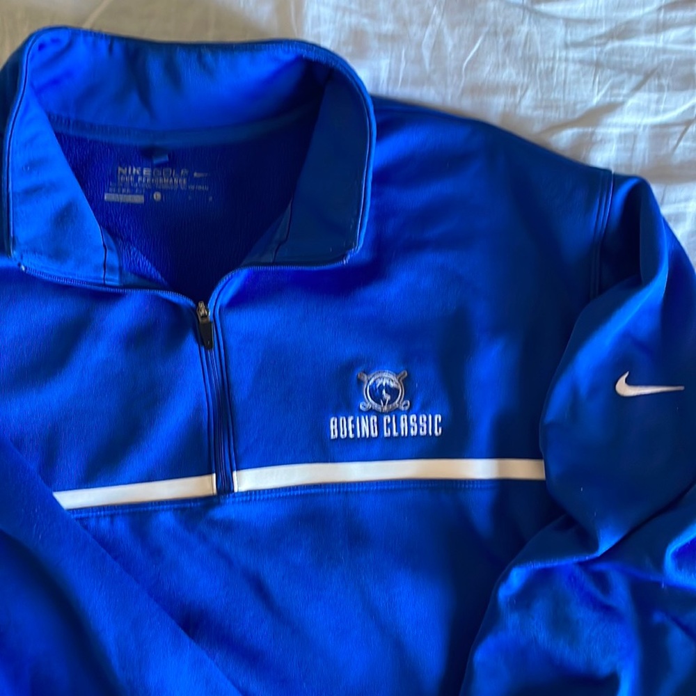 Nike golf quarter zip puller boeing classic